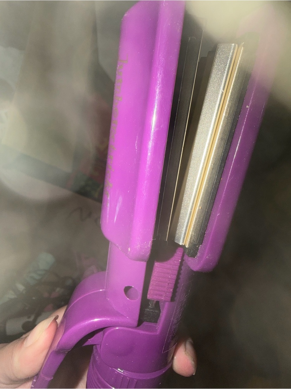 Purple VINTAGE Hair Crimper - Picture 2 of 3